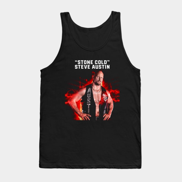 Steve Austin Tank Top by Crystal and Diamond